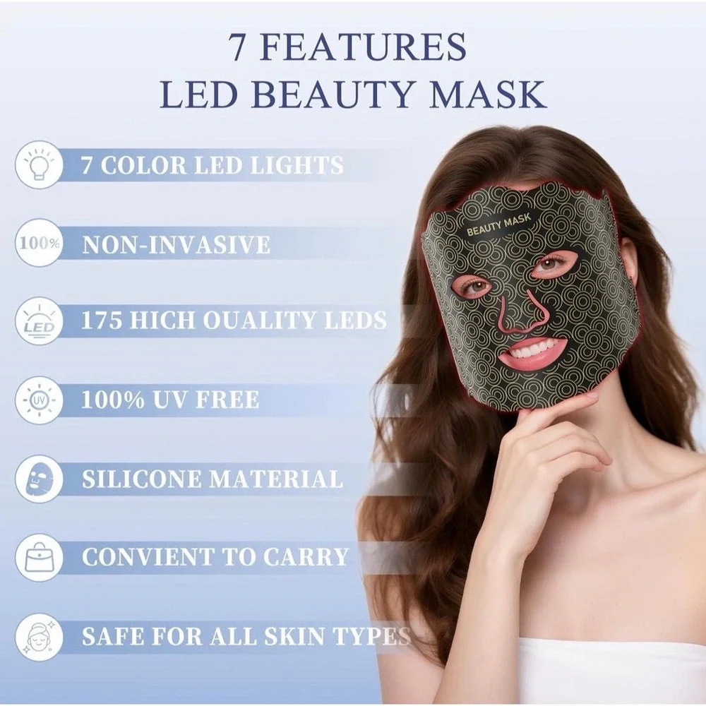 Red Light Therapy Face Mask